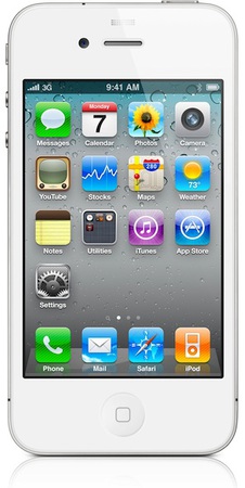 Смартфон APPLE iPhone 4 8GB White - Туймазы