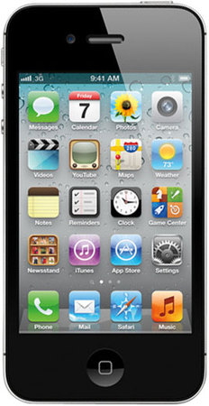 Смартфон APPLE iPhone 4S 16GB Black - Туймазы