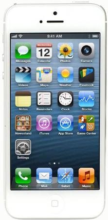 Смартфон Apple iPhone 5 32Gb White & Silver - Туймазы