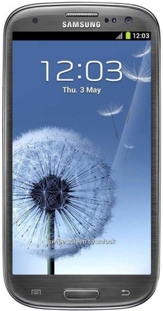 Смартфон Samsung Galaxy S3 GT-I9300 16Gb Titanium grey - Туймазы